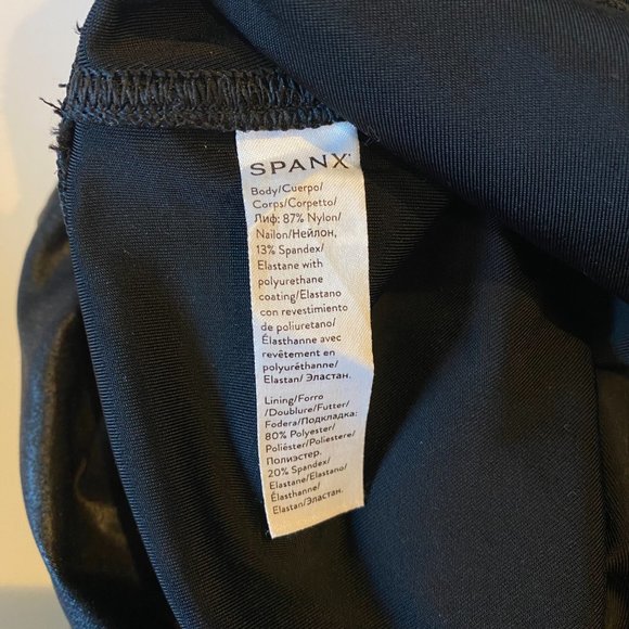 Spanx Faux Leather Moto Leggings - Very Black - Medium (regular) - Picture 9 of 9